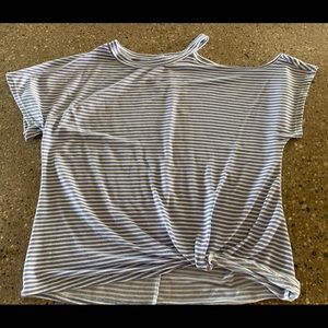 Super soft cold shoulder T-shirt